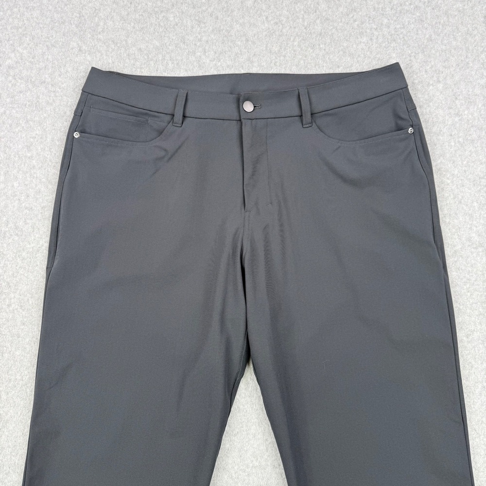 Lululemon Pants Mens 36x28 Gray Commission Golf Classic Fit Performance Trousers - Picture 2 of 13